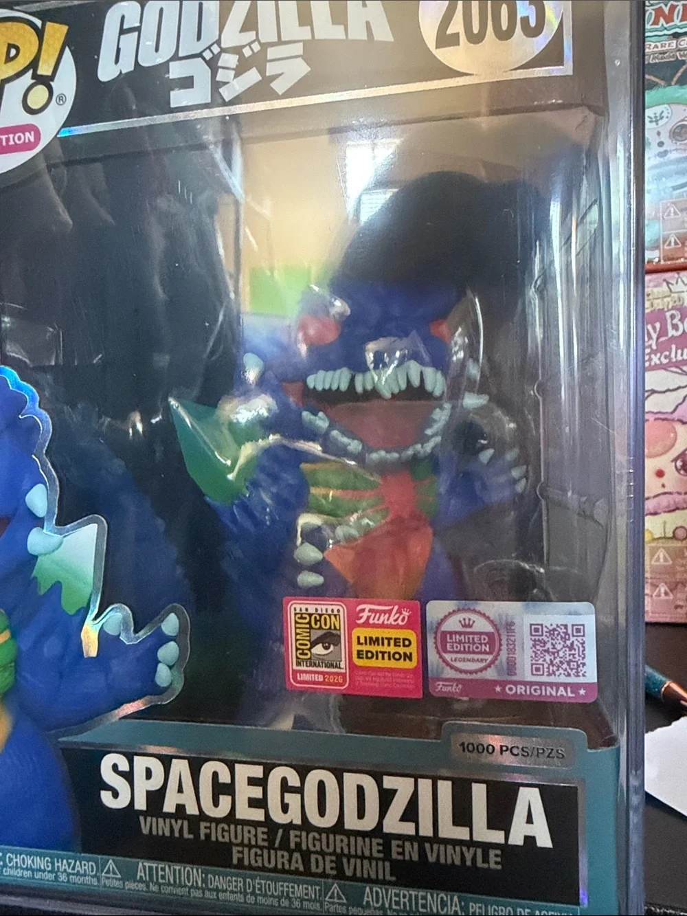 Funko Pop! SpaceGodzilla Vinyl Figure -LIMITED EDITION - SDCC 2026